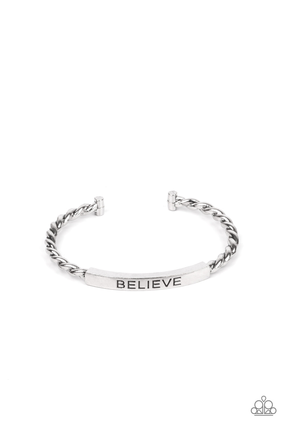 Keep Calm and Believe - Silver - Jewelz of Joy Boutique