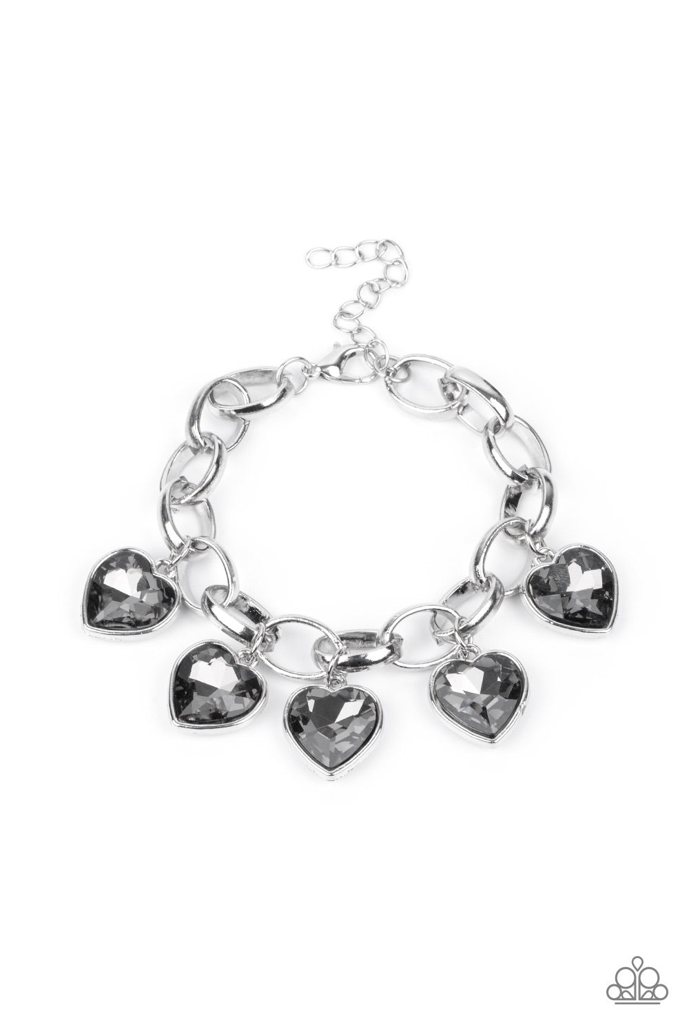 Candy Heart Charmer - Silver - Jewelz of Joy Boutique