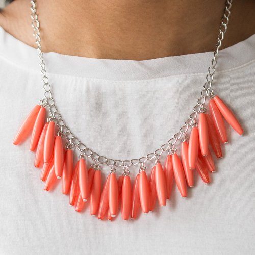 Full Of Flavor - Orange Necklace - Jewelz of Joy Boutique