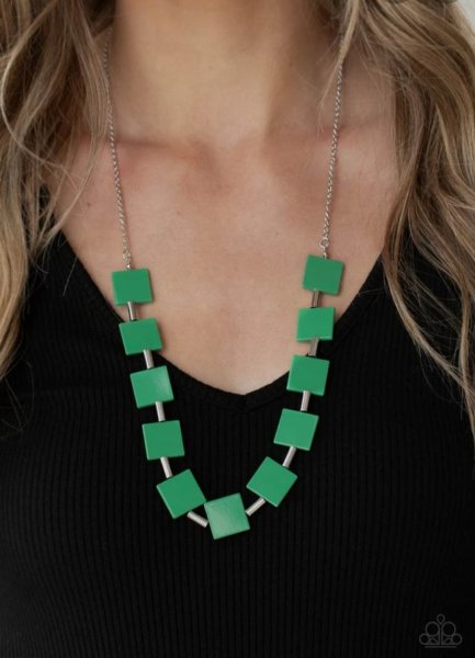 Hello Material Girl - green - Jewelz of Joy Boutique